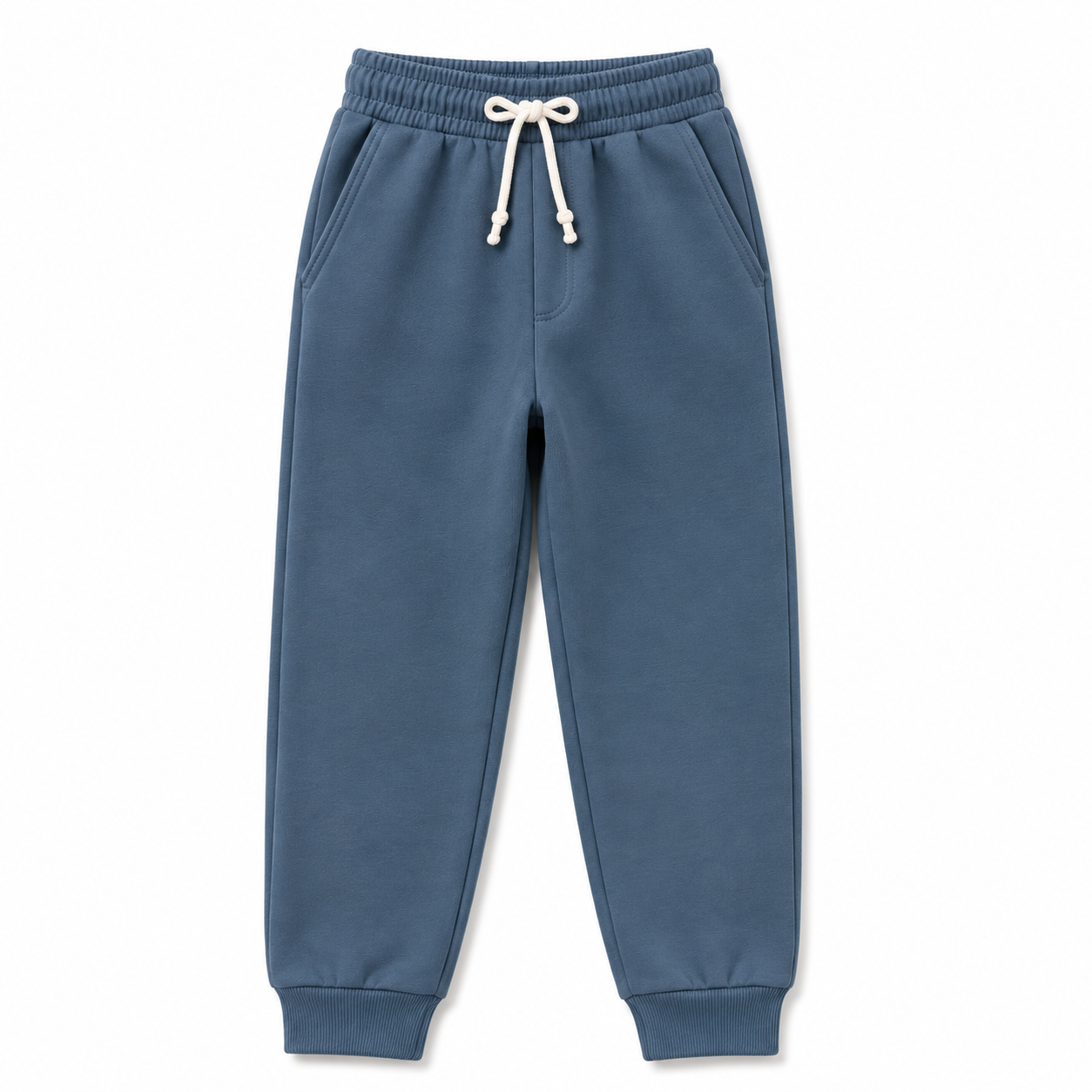 French Terry Track Pant – Faded Denim