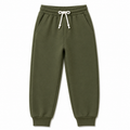 French Terry Track Pant – Dark Green