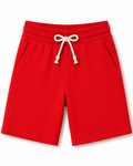 French Terry Shorts – Red