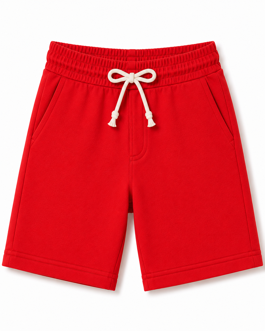 French Terry Shorts – Red
