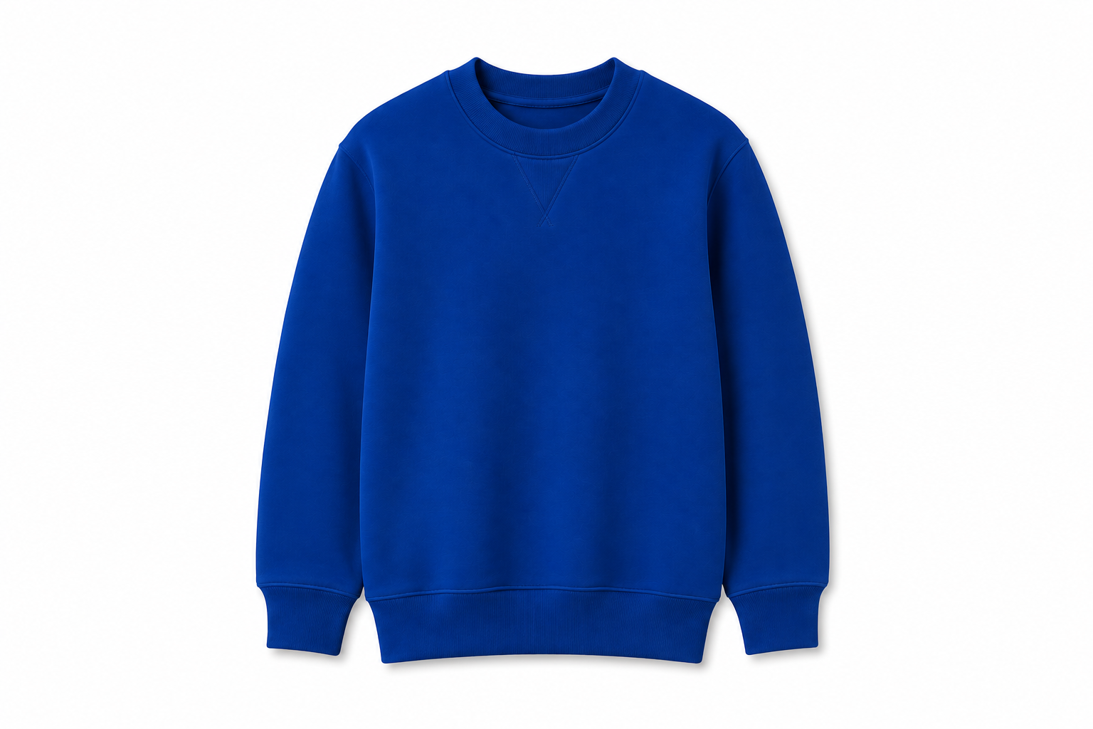 French Terry Sweatshirt – Royal Blue