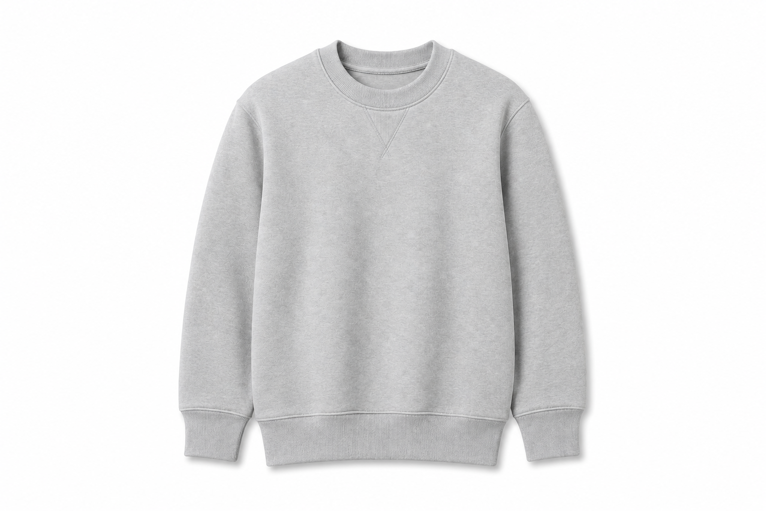 French Terry Sweatshirt – Grey