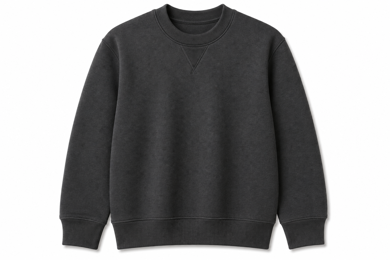 French Terry Sweatshirt – Charcoal